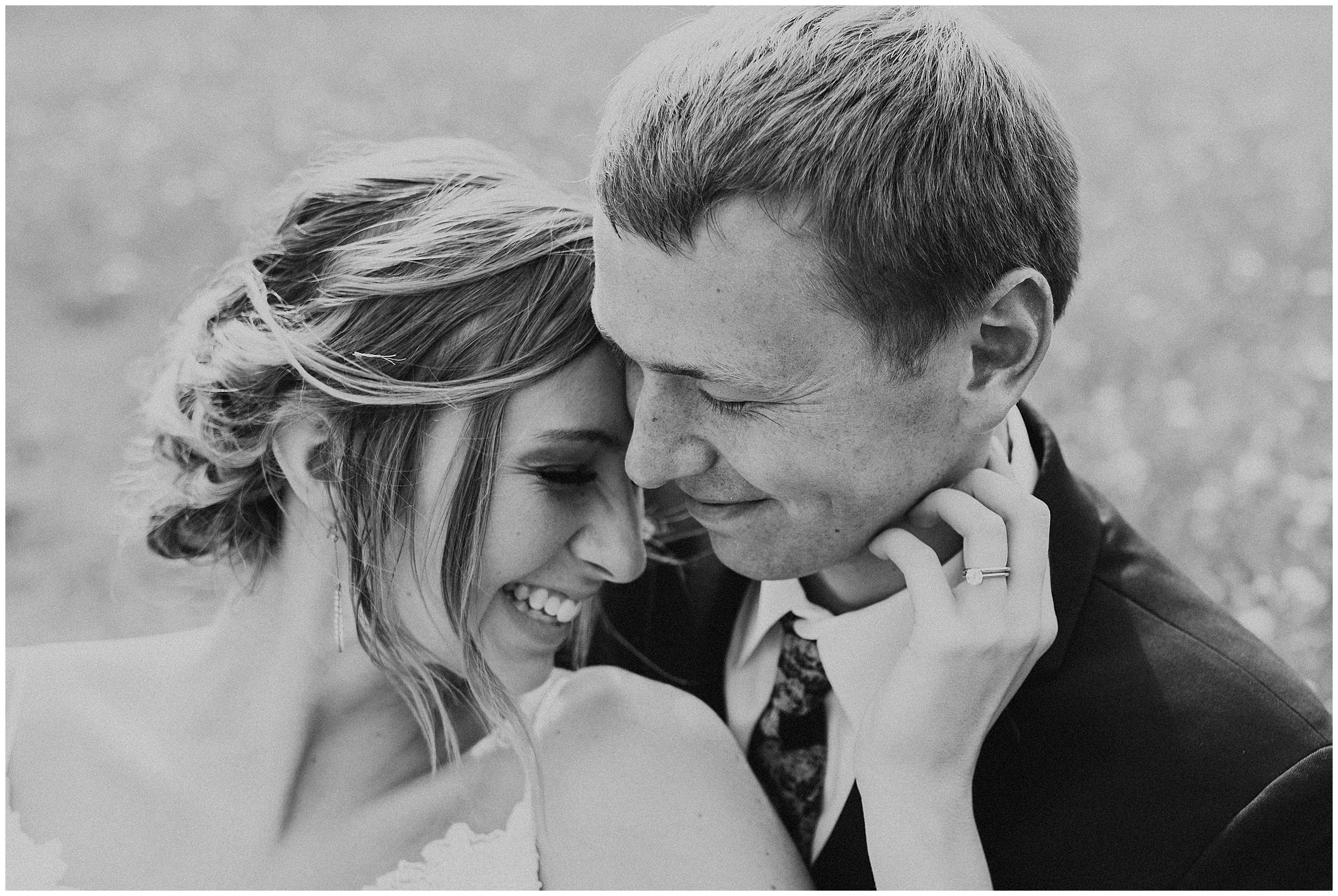 black and white wedding photos, bride and groom on wedding day