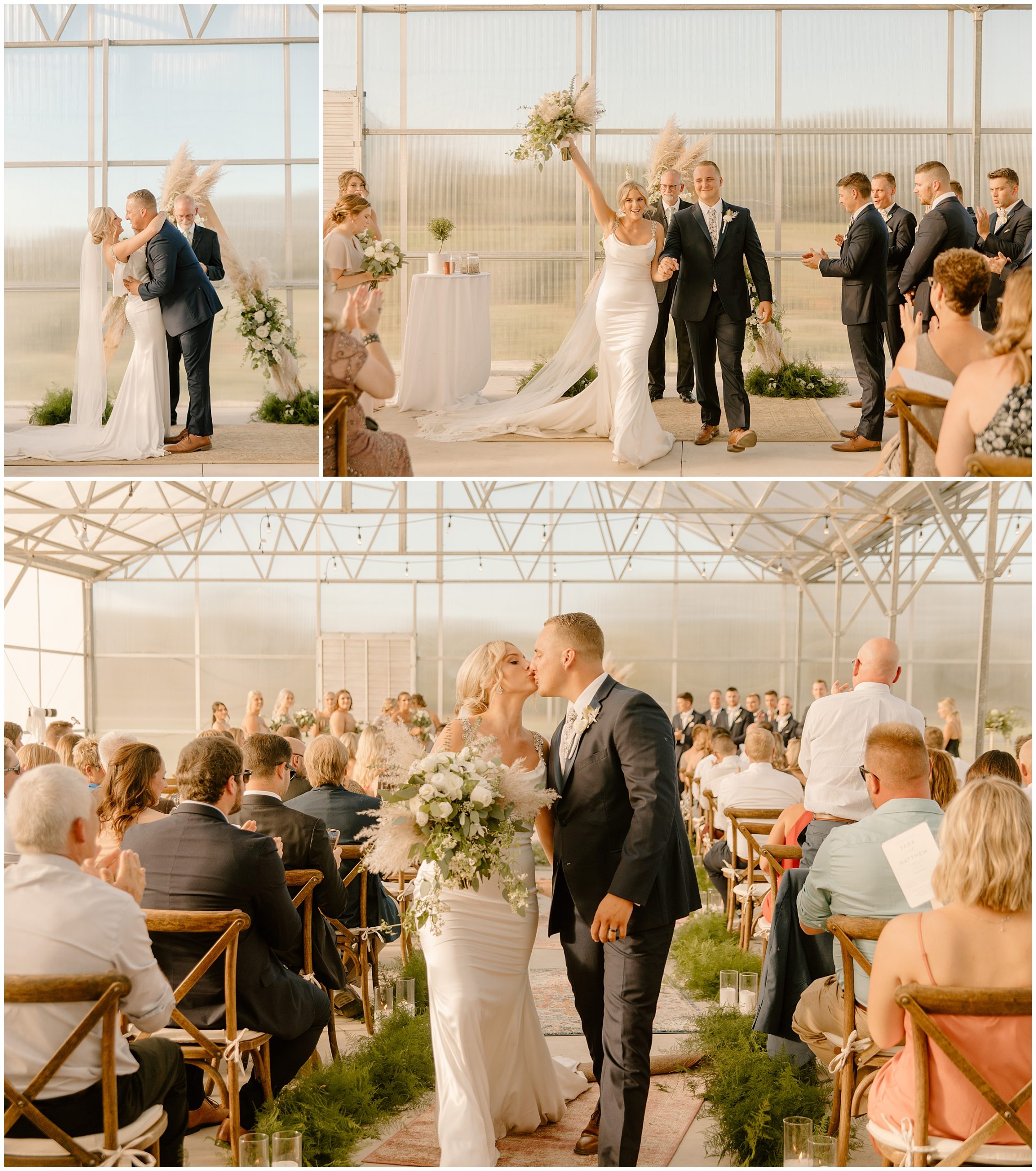 Greenhouse Wedding Ceremony