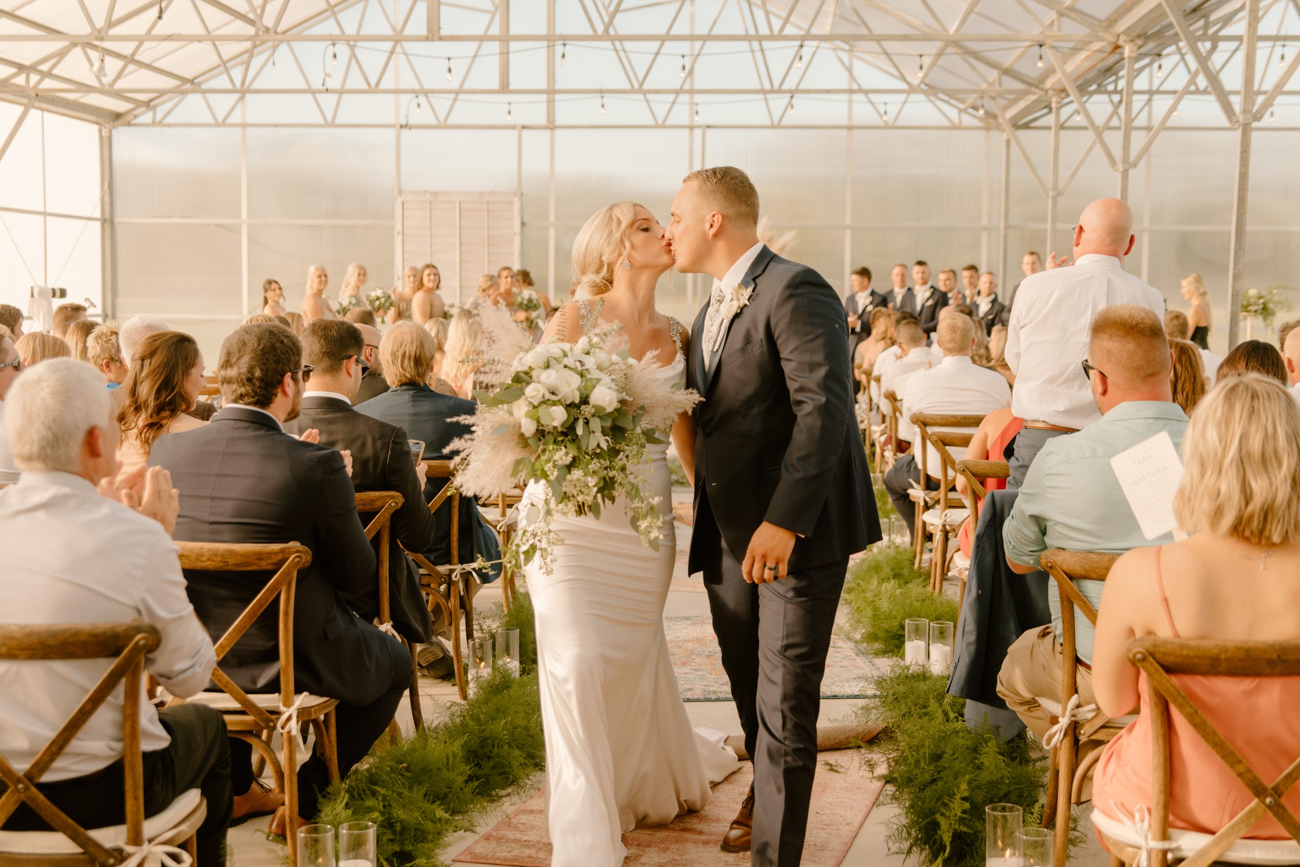 Smits Farm Chicago Greenhouse Wedding