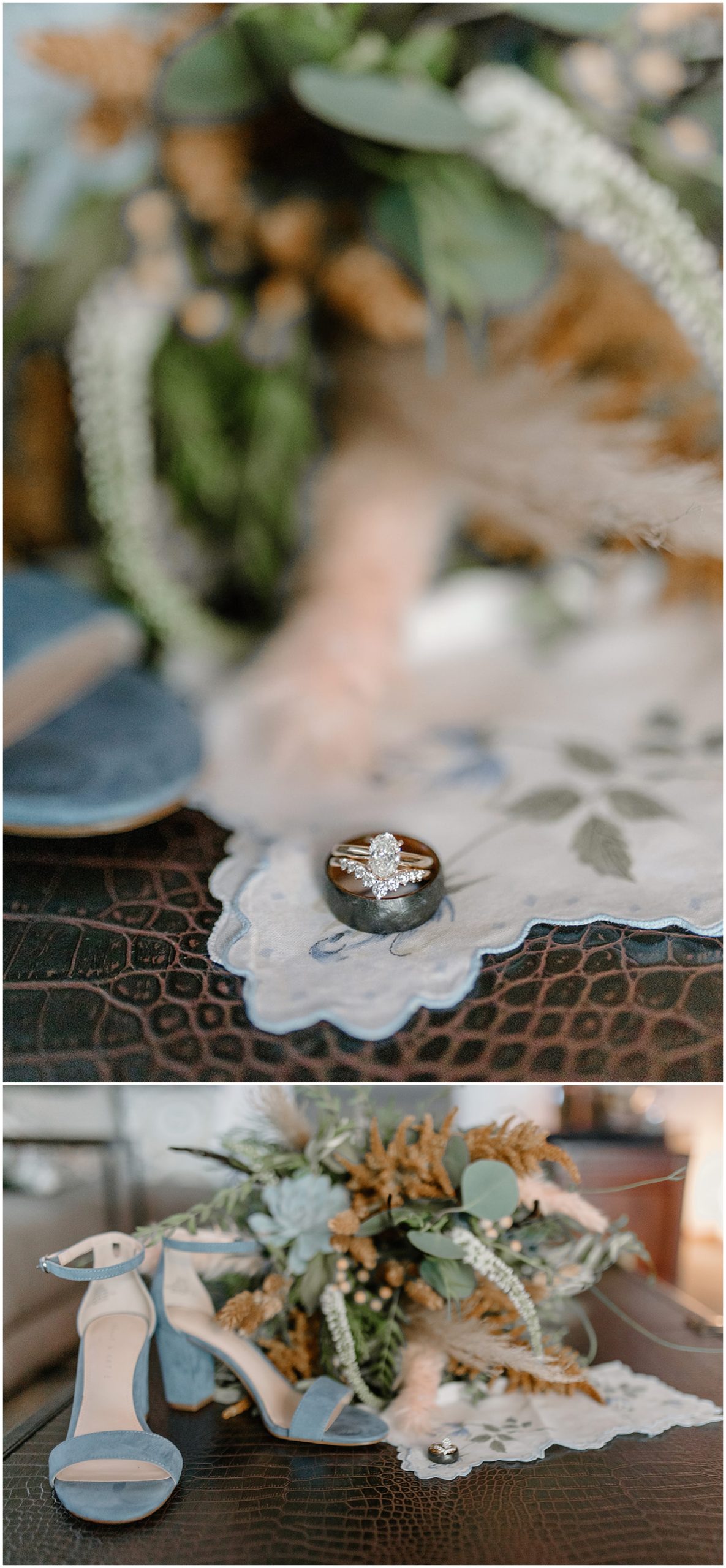 wedding ring and details